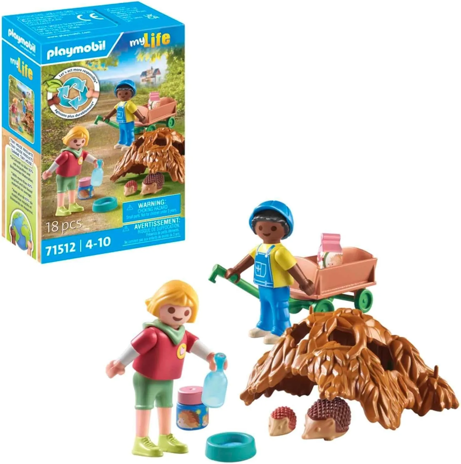 Playmobil 71512 Tiny House hedgehog family Wise - Kids Toys