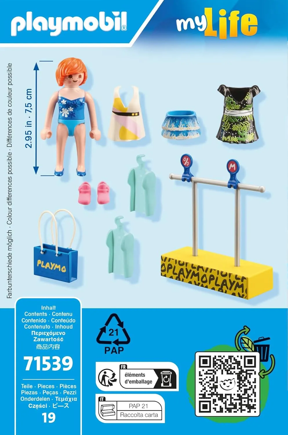 Playmobil 71539 Shopping Clothes Shopping Wise - Kids Toys