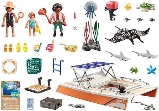 Playmobil 71623 Wiltopia Aust-Great Barrier Reef examination Wise - Kids Toys