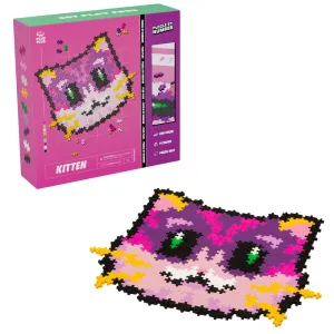 Plus-Plus Kitten Puzzle by Number - 500 Pc, Ages 5 