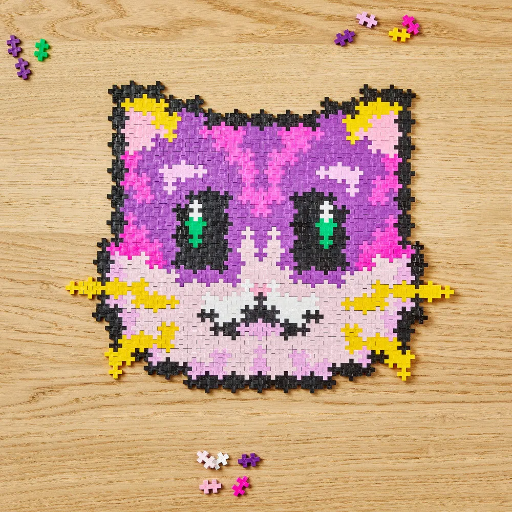 Plus-Plus Kitten Puzzle by Number - 500 Pc, Ages 5 