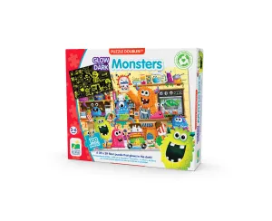 Puzzle Doubles! Glow in the Dark Monsters Jigsaw Puzzle - 100 pc