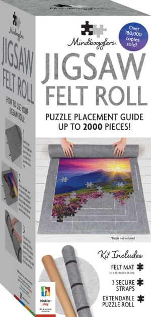 PUZZLE MINBLOGGERS ROLL FELT MAT