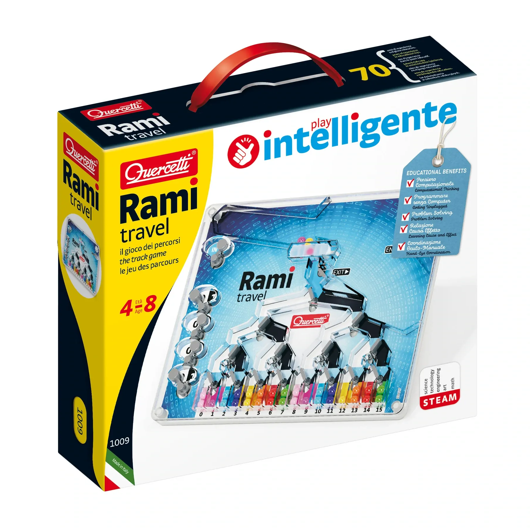 Quercetti 1009 Mini Rami Wise - Kids Toys
