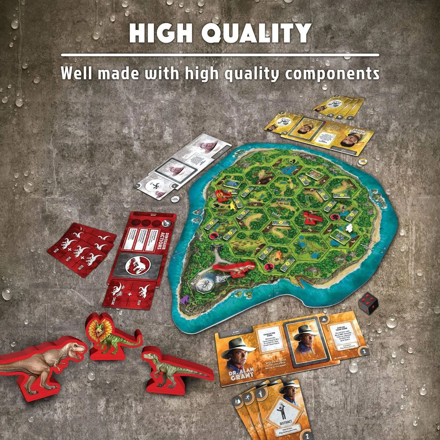 Ravensburger Jurassic Park Danger Adventure Strategy Game