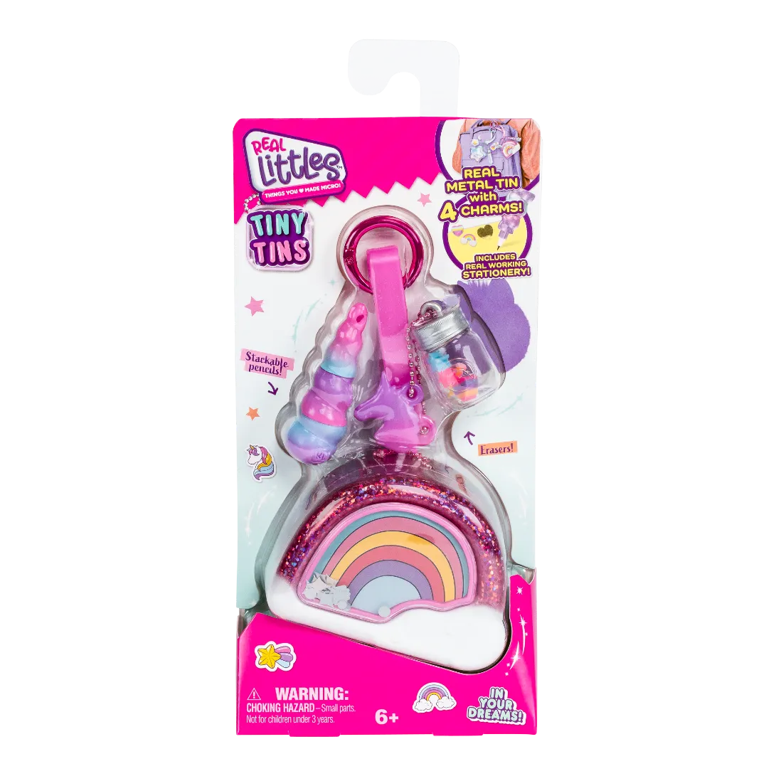 Real Littles S8 Tiny Tins Keychain Assorted Styles