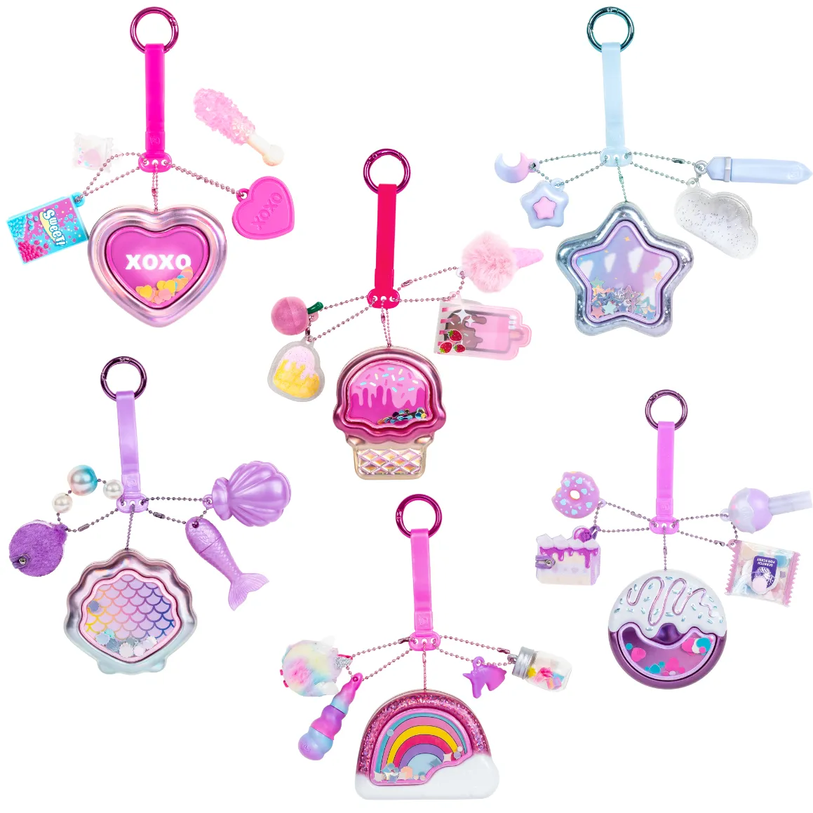 Real Littles S8 Tiny Tins Keychain Assorted Styles