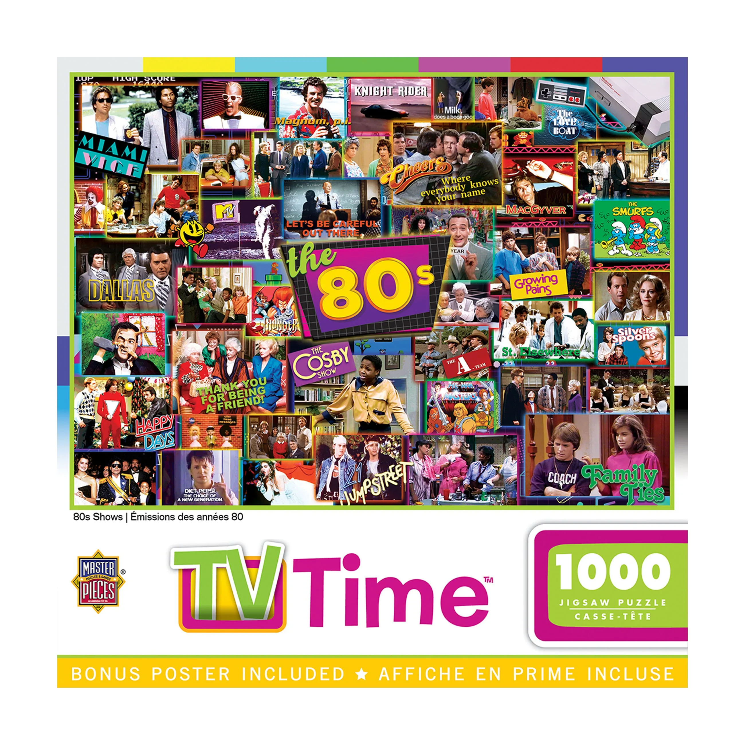 Retro TV Hits Jigsaw Puzzle - 1000 pc