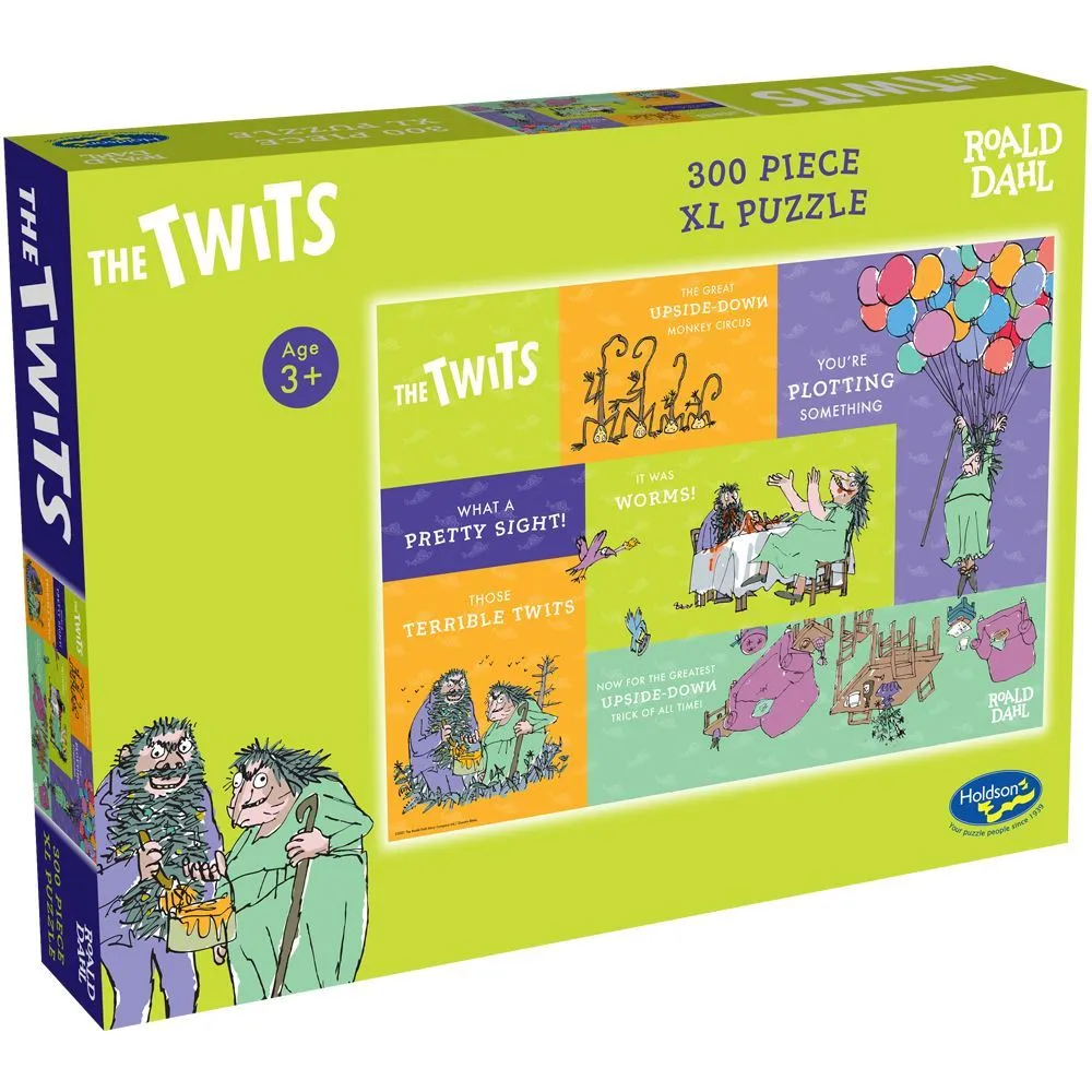 ROALD DAHL SERIES 2 300 PIECE XL PUZZLE THE TWITS