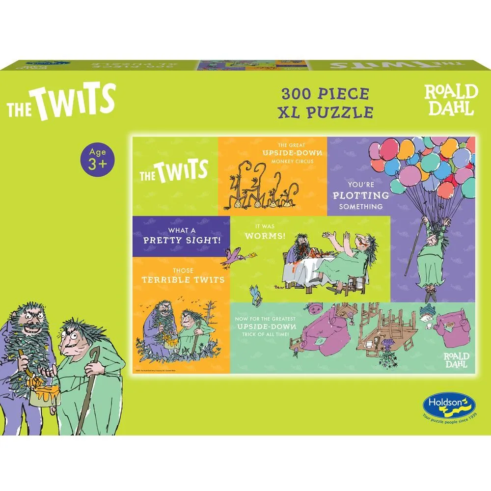 ROALD DAHL SERIES 2 300 PIECE XL PUZZLE THE TWITS