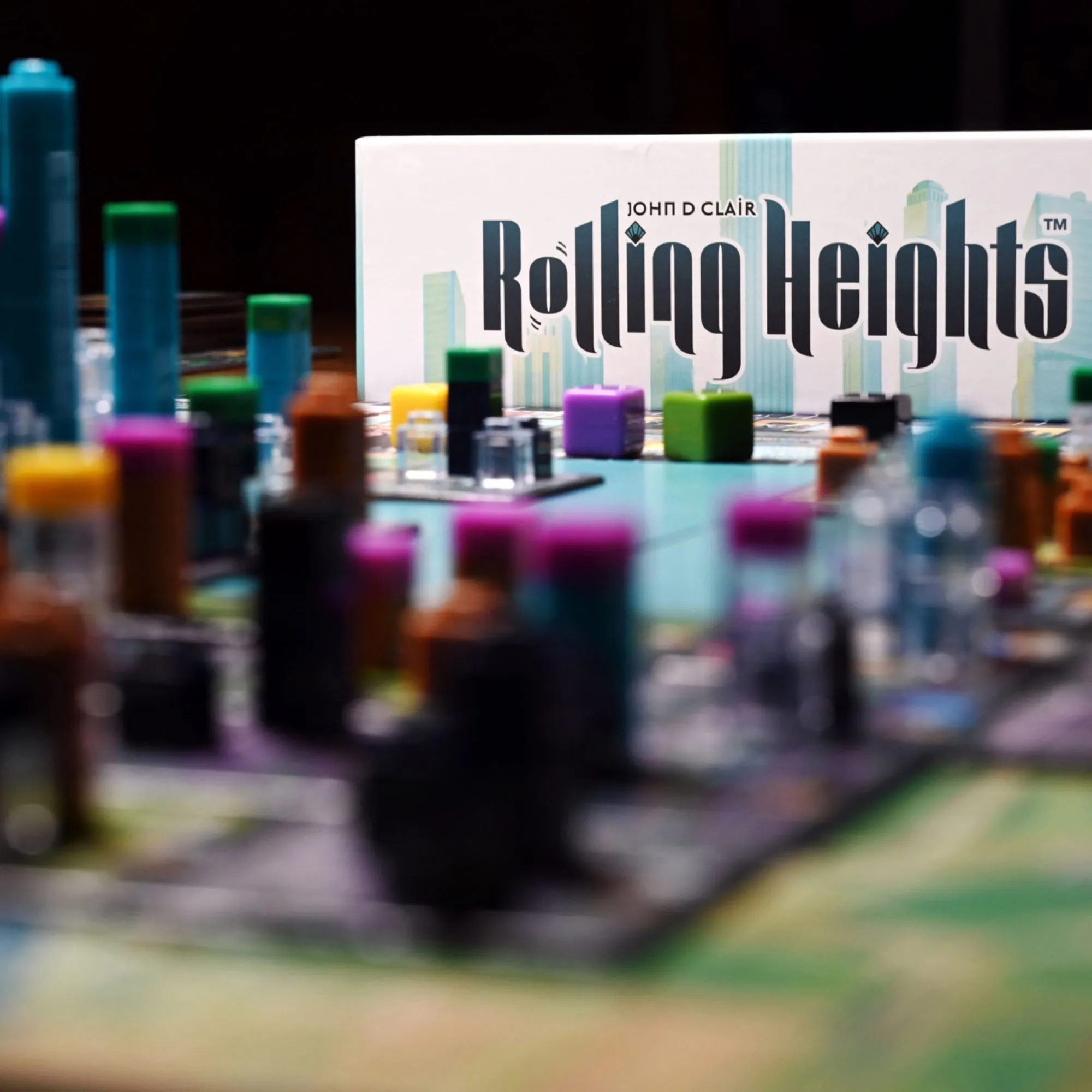 Rolling Heights City Building Strategy Board Game by Alderac Entertainment Group