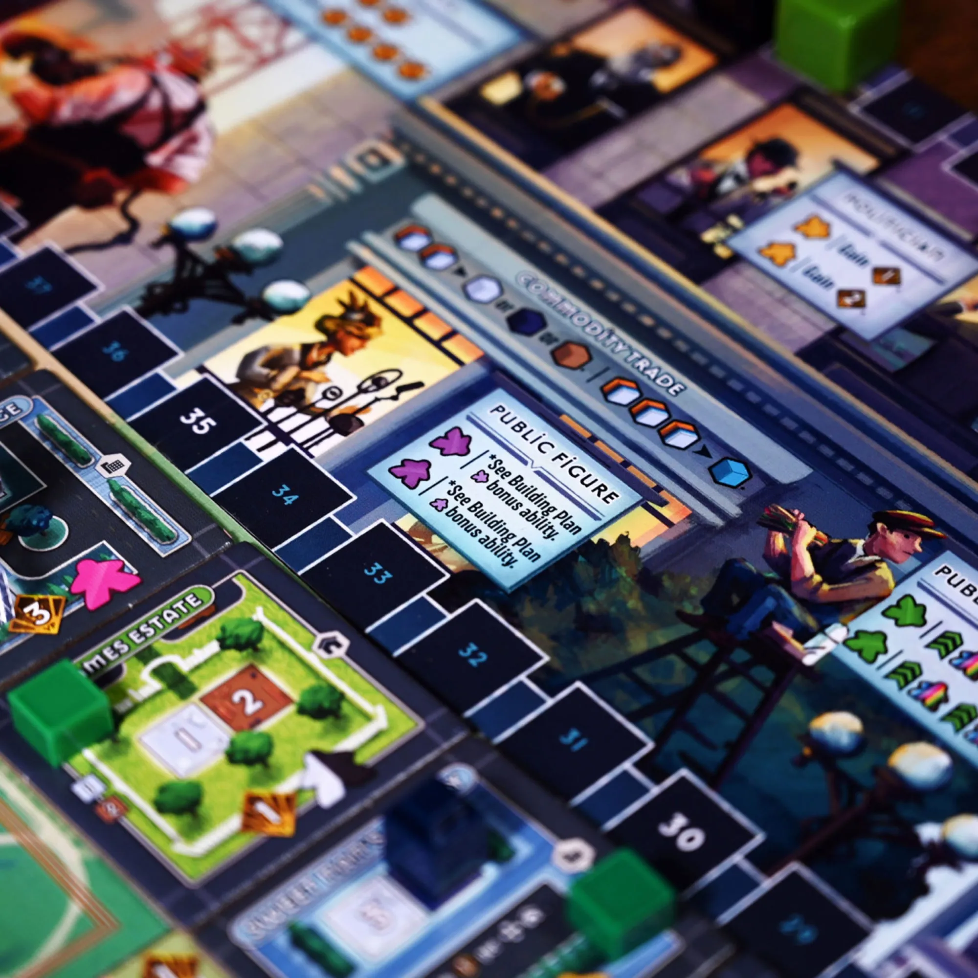 Rolling Heights City Building Strategy Board Game by Alderac Entertainment Group