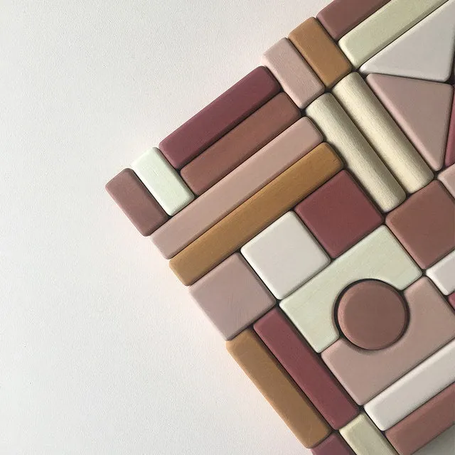 SABO Concept | Castle Building Blocks Pink & Mustard