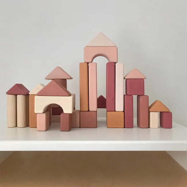 SABO Concept | Castle Building Blocks Pink & Mustard