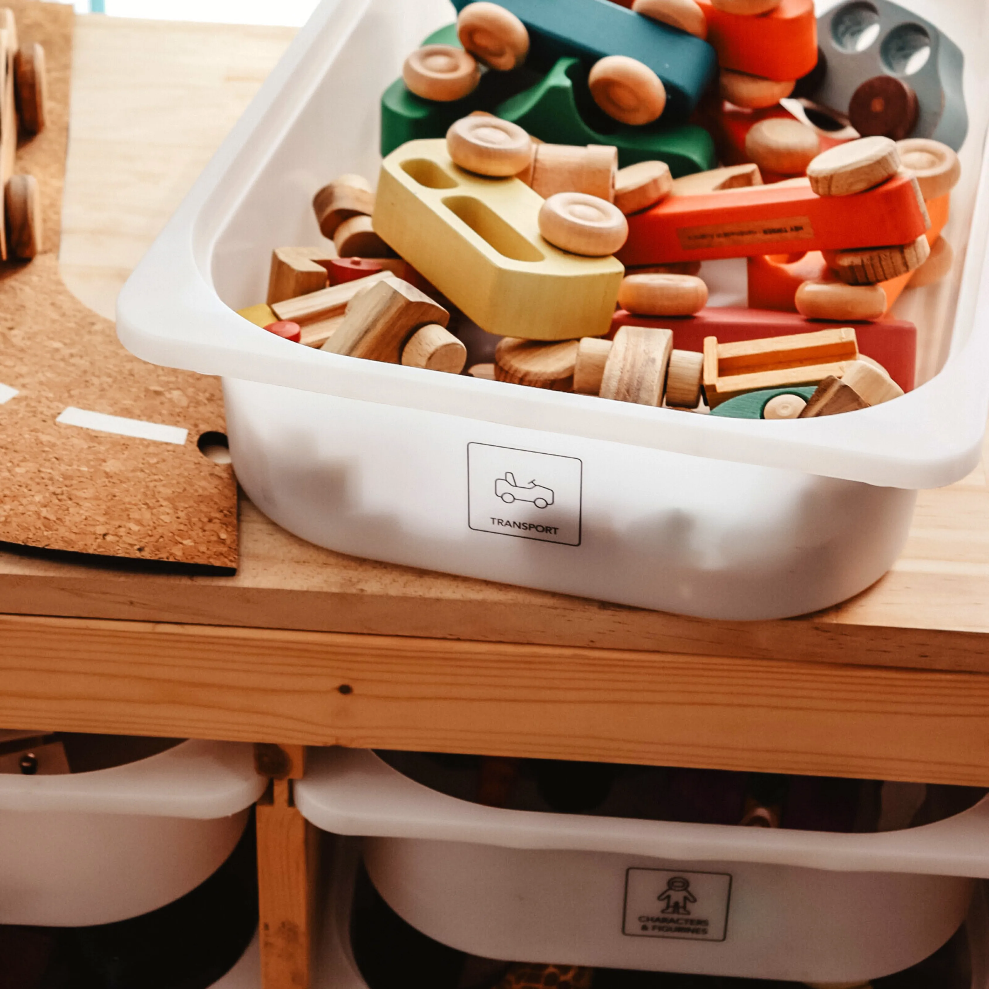Second Scout Adhesive Storage Labels | Toy Storage