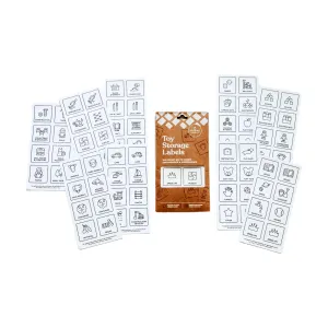 Second Scout Adhesive Storage Labels | Toy Storage