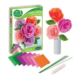 Sentosphère Art & Creations - Fleurs En Crepon - Roses