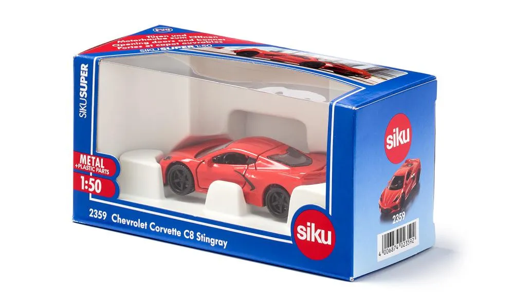 Siku 2359 Chevrolet Corvette C8 Stingray Wise - Kids Toys