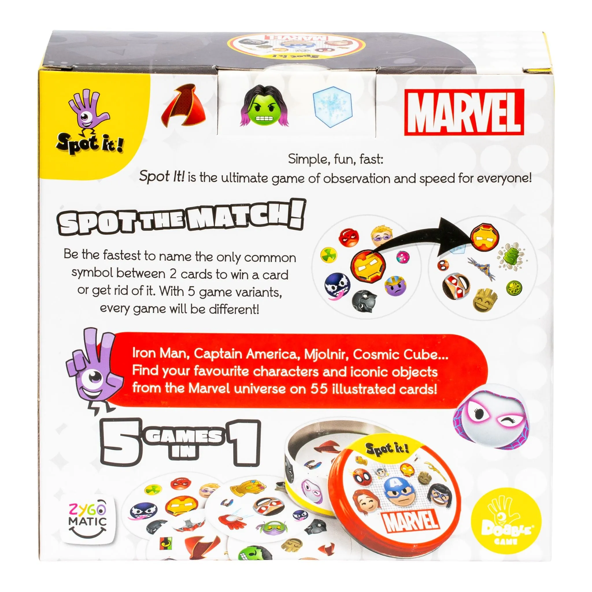 Spot It! Marvel