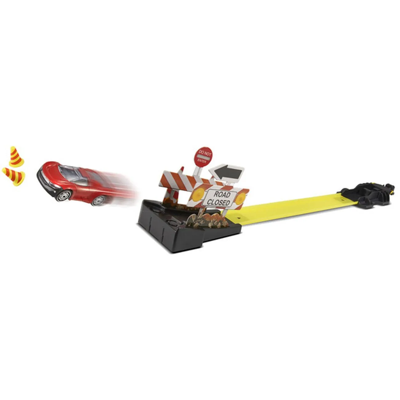 Teamsterz Turbo Takedown Track Set With 3 Cars