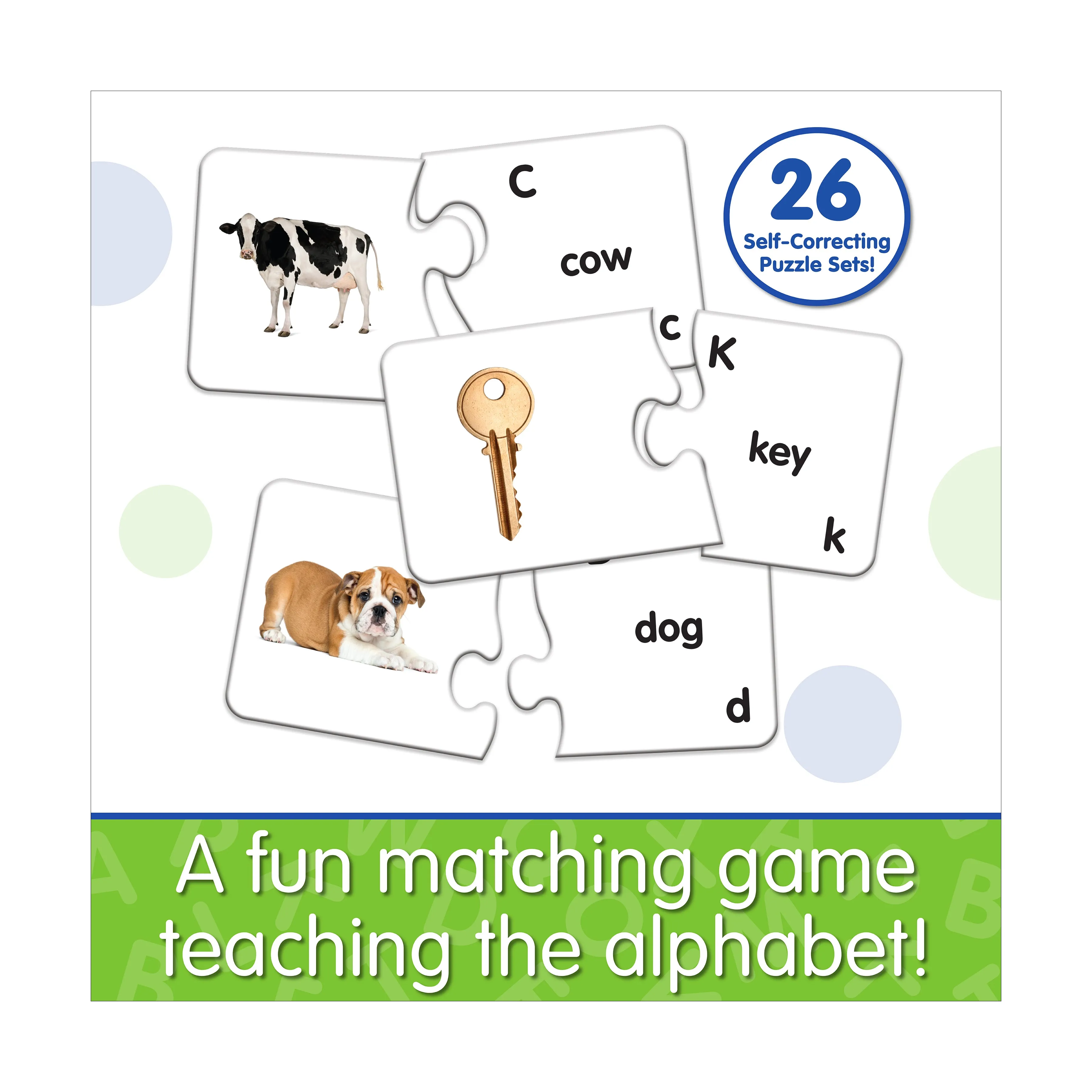 The Learning Journey Match It! - ABC's Puzzle Building Set