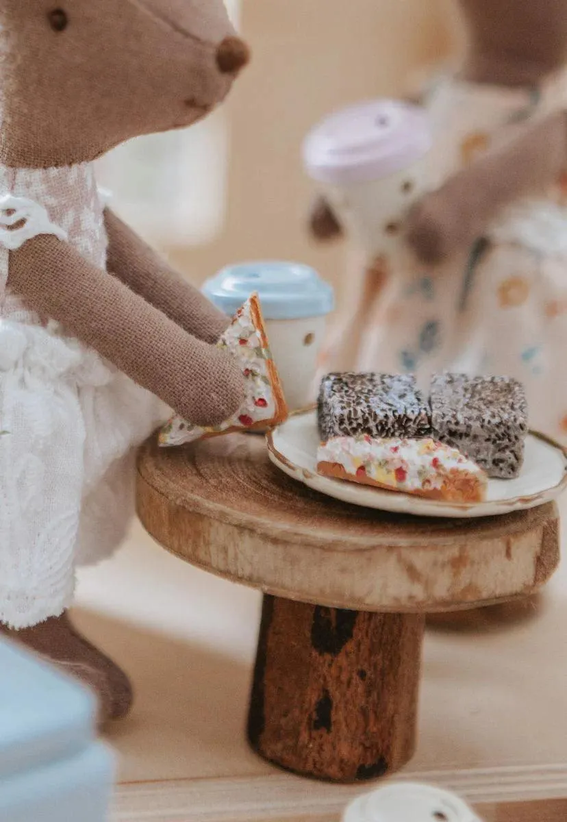 The T'roo-Blue Esky with Lamingtons | Rugaroo Doll Accessories: NEW ARRIVAL BACK IN STOCK