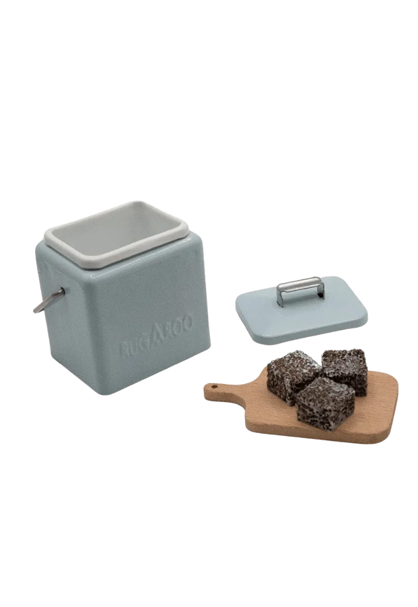 The T'roo-Blue Esky with Lamingtons | Rugaroo Doll Accessories: NEW ARRIVAL BACK IN STOCK