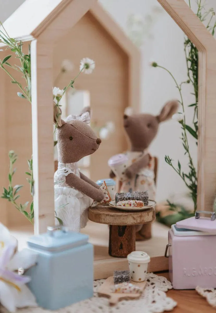The T'roo-Blue Esky with Lamingtons | Rugaroo Doll Accessories: NEW ARRIVAL BACK IN STOCK