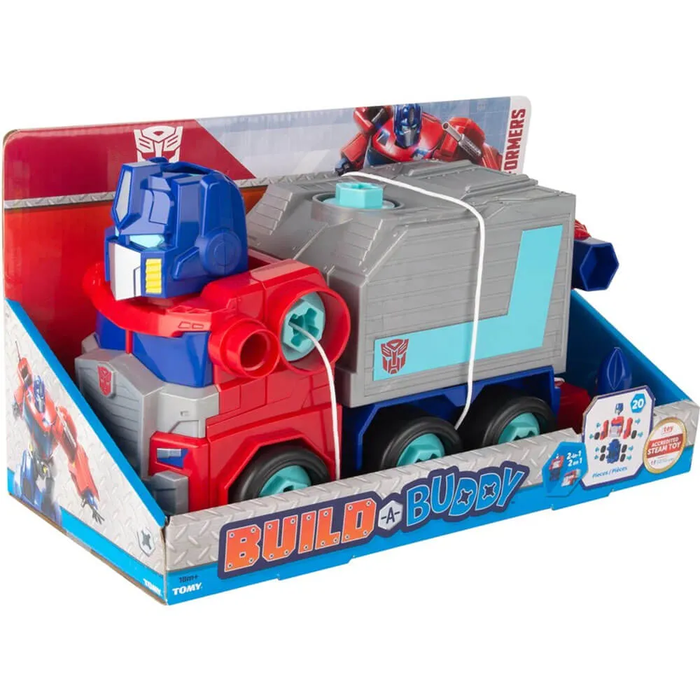 TOMY Build-A-Buddy 2-In-1 Optimus Prime Building Set