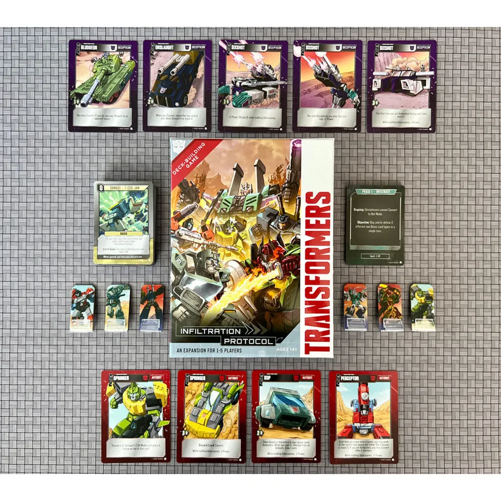 Transformers Deck-Building Game: Infiltration Protocol Expansion