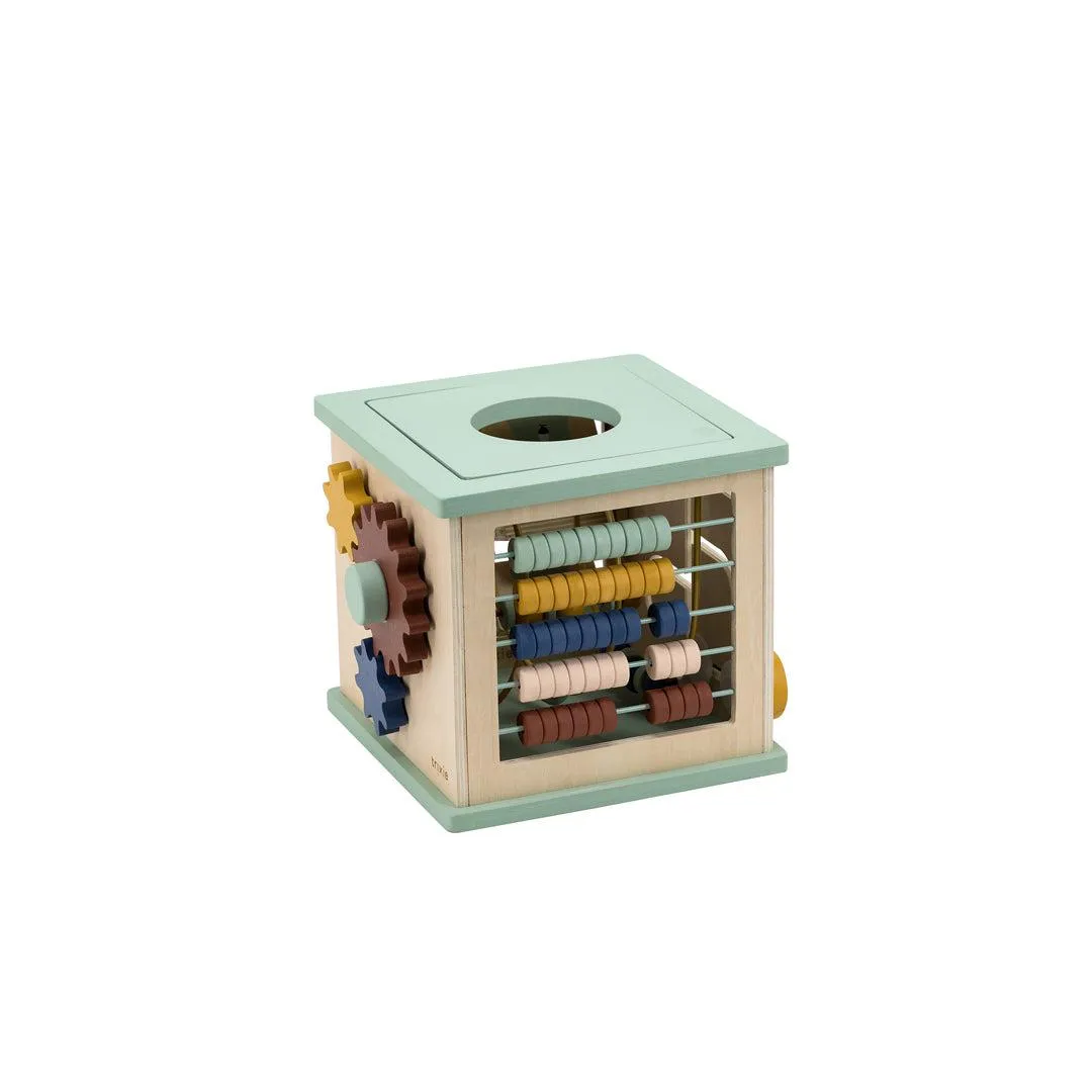 Trixie Wooden 5-In-1 Activity Cube