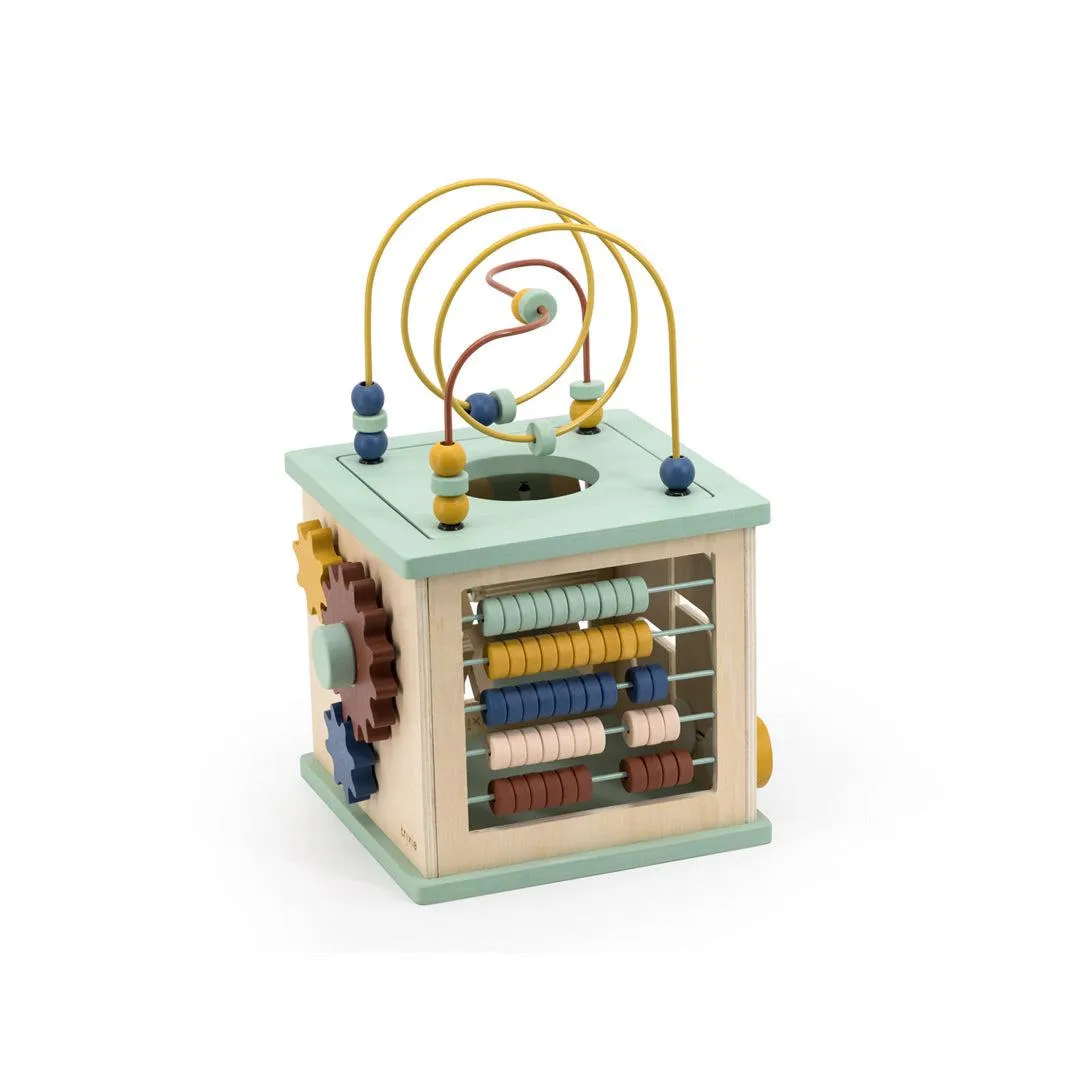 Trixie Wooden 5-In-1 Activity Cube