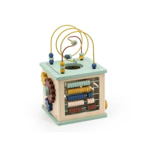 Trixie Wooden 5-In-1 Activity Cube