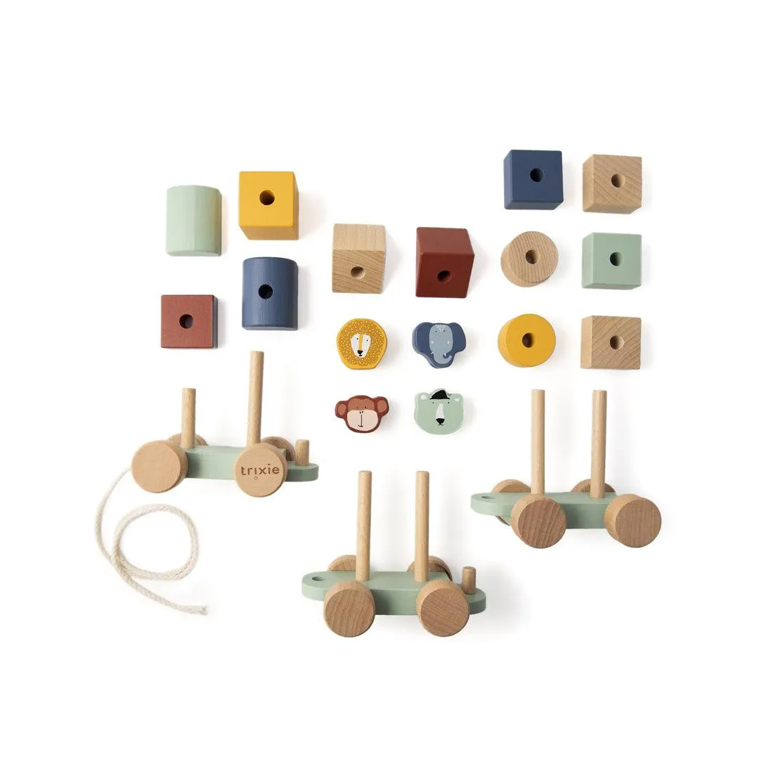 Trixie Wooden Animal Train