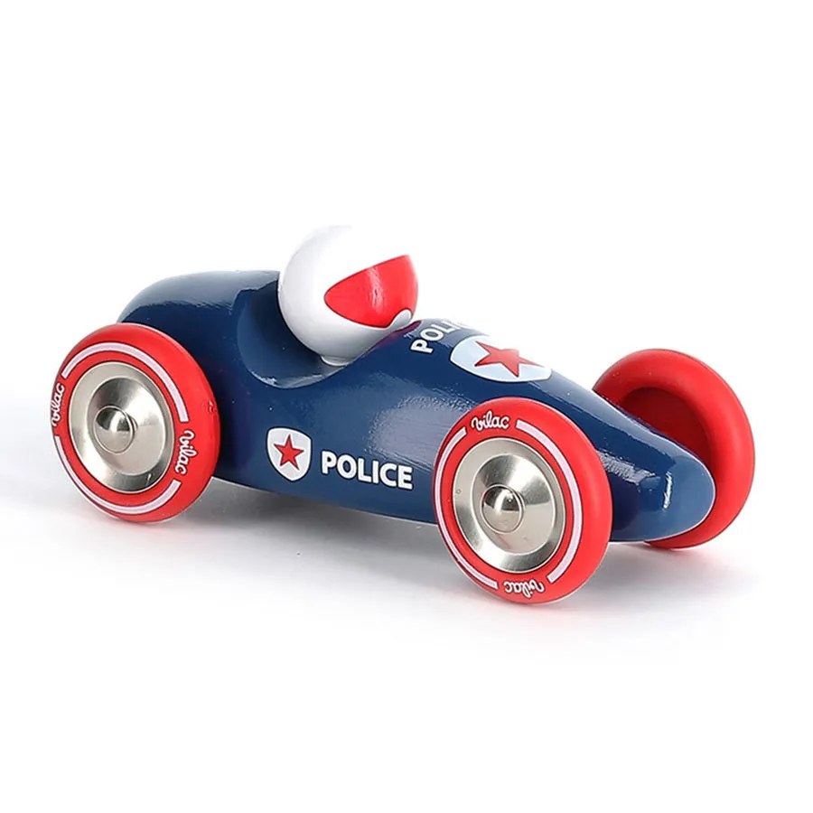 Vilac 2247P Police large race car Wise - Kids Toys