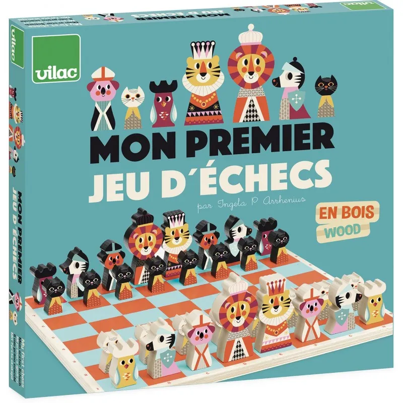 Vilac My First Chess Game Wise - Kids Toys