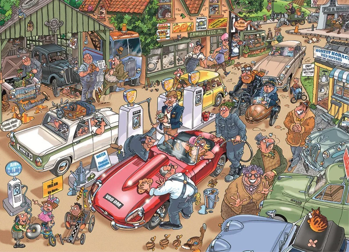 Wasgij Destiny 17 Paying The Price 1000 Piece