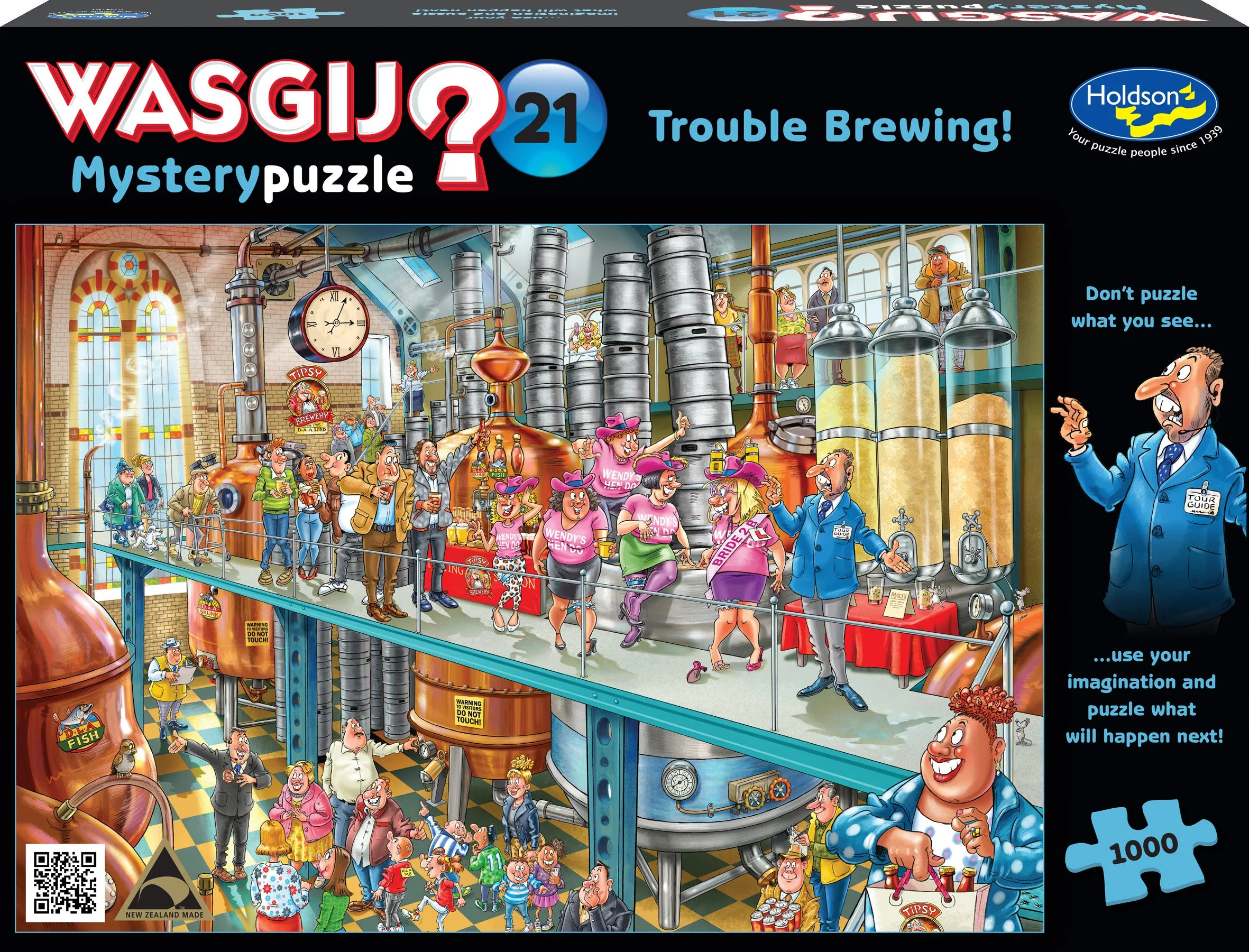 Wasgij Mystery #21 Trouble Brewing! 1000 Piece Puzzle
