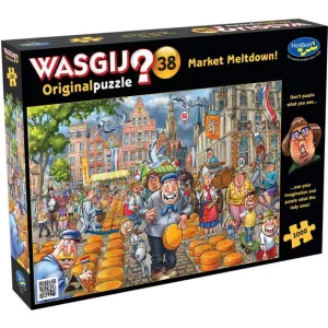 Wasgij Original #38 Market Meltdown! 1000 Piece Puzzle