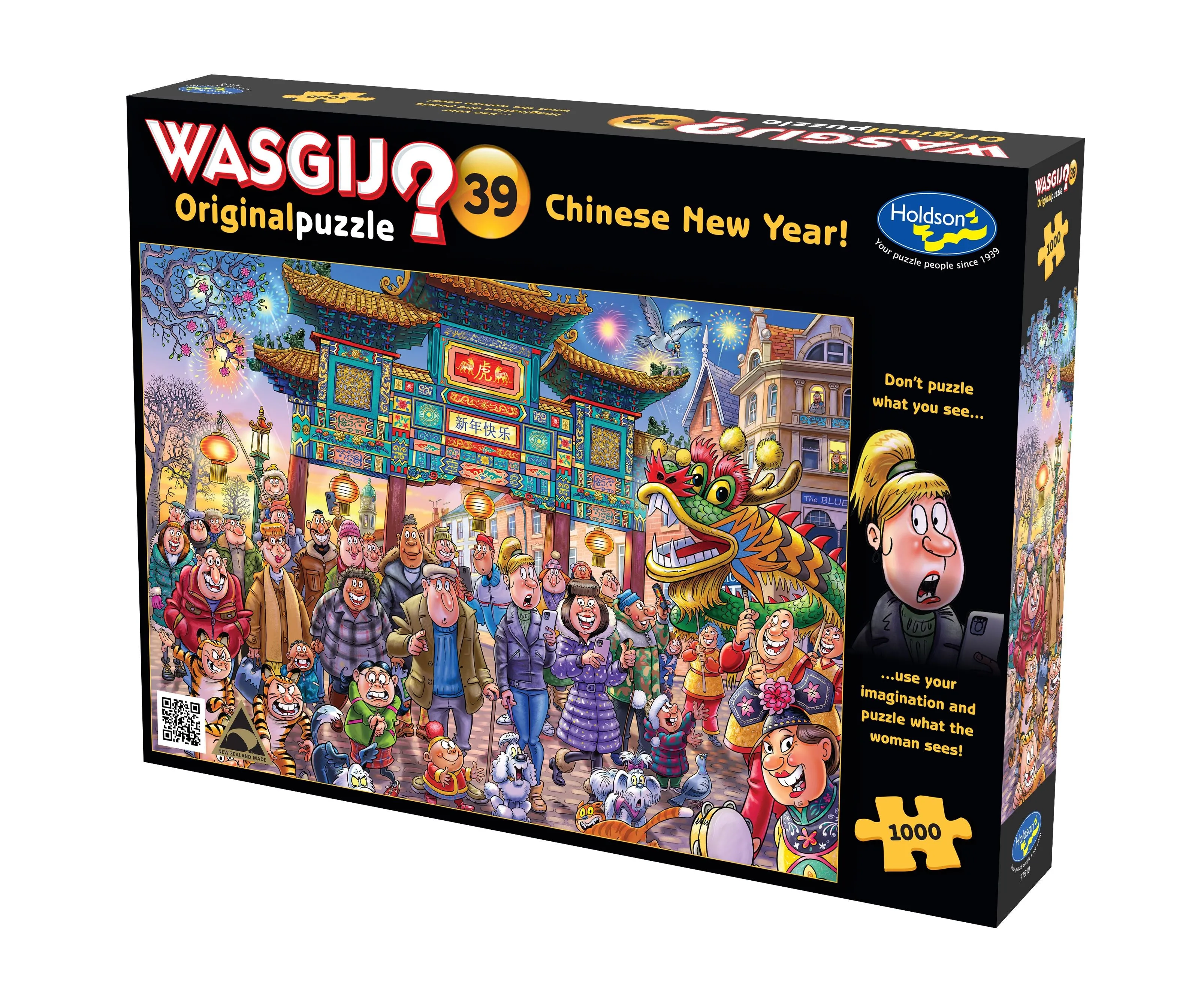 Wasgij Original #39 1000 Piece Puzzle Chinese New Year!
