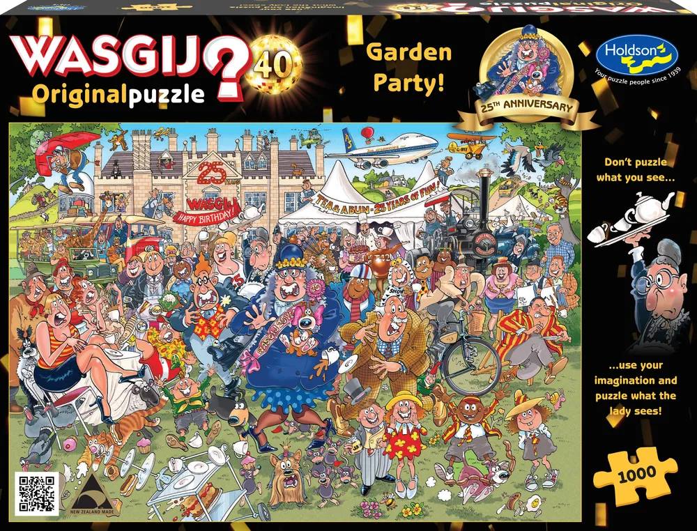 Wasgij Original #40 Garden Party! 1000 Piece Puzzle