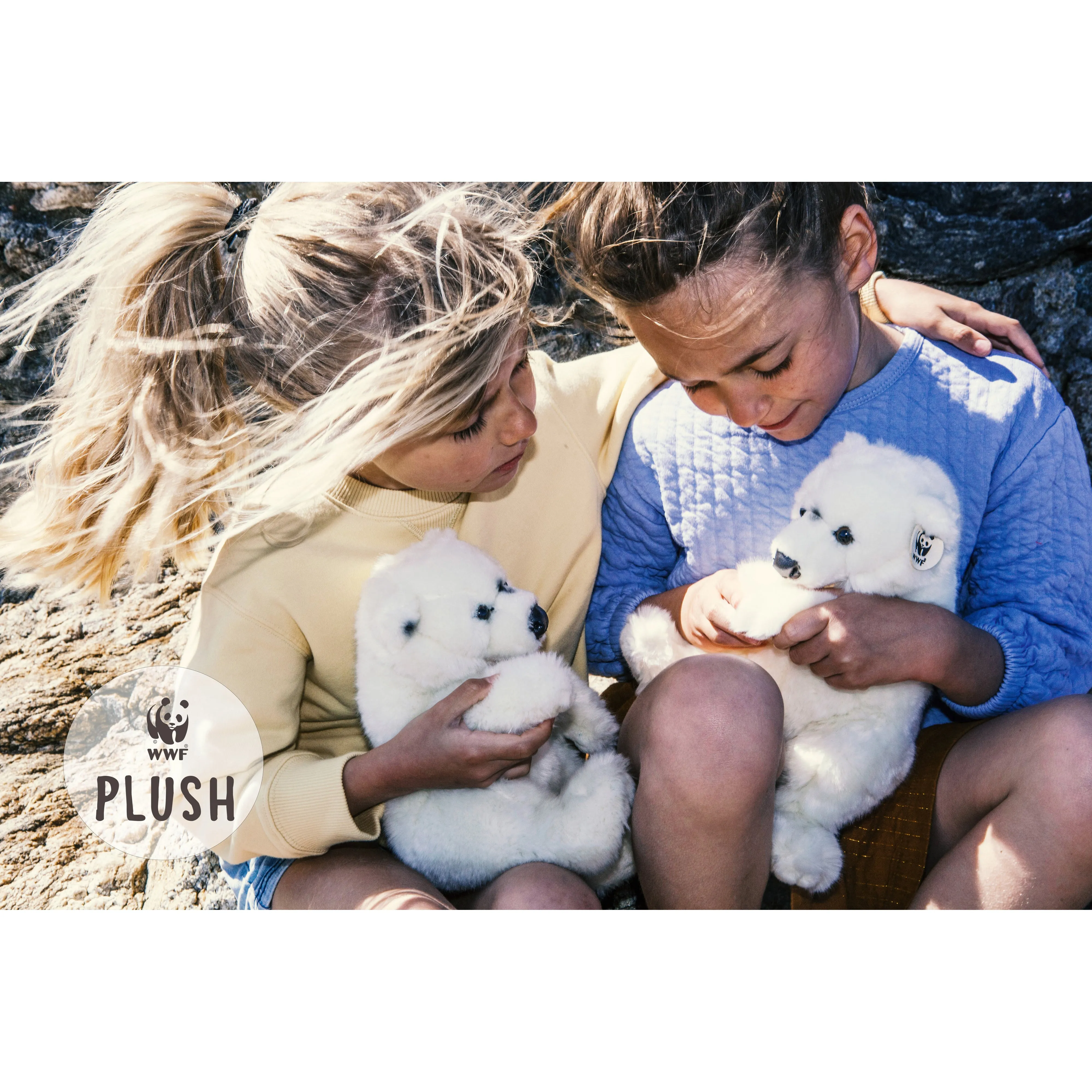 WWF Polar Bear Floppy - 15cm